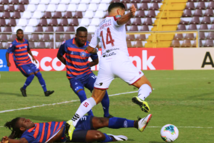 Arcahaie vs Saprissa1