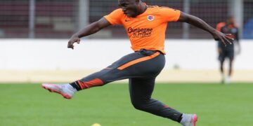 jeff louis caen trainning 2