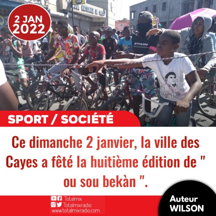 SPORT – SOCIÉTÉ : CLIN D’OEIL SUR LA 8E ÉDITION AUX CAYES ” SOU BEKÀN “