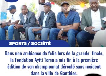 FOOT/ COMPÉTITION : UNE PREMIÈRE ÉDITION RÉUSSIE POUR LA FONDASYON AYITI TOMA