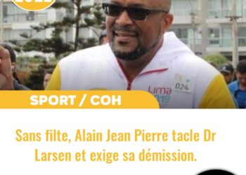 DOSSIER COH : SANS FILTE, ALAIN JEAN PIERRE TACLE DR LARSEN ET EXIGE SA DÉMISSION