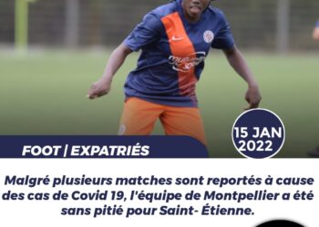 FOOT/ EXPATRIÉS : MONTPELLIER ET NERILIA MONDÉSIR CORRIGENT L&rsquo;ÉQUIPE DE SAINT-ÉTIENNE
