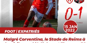 FOOT – EXPATRIÉS / FRANCE : REIMS BATTU À DOMICILE, MALGRÉ CORVENTINA
