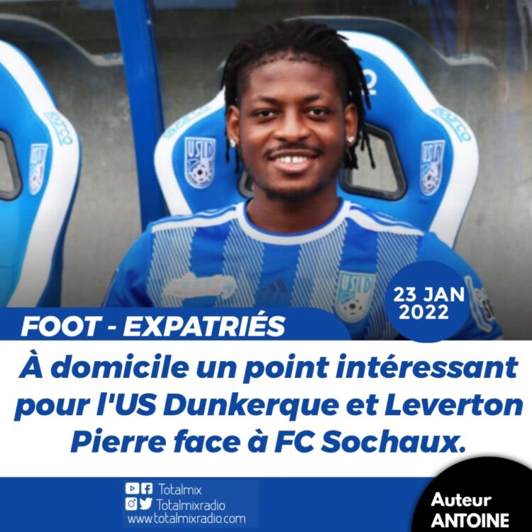 FOOT/ EXPATRIÉS : UN PETIT POINT RASSURANT POUR L’US DUNKERQUE