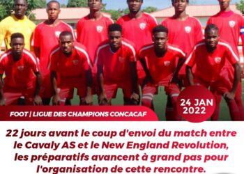 LDC CONCACAF : LE CAVALY EST À 22 JOURS D&rsquo;UN RENDEZ-VOUS CRUCIAL FACE À NEW ENGLAND REVOLUTION