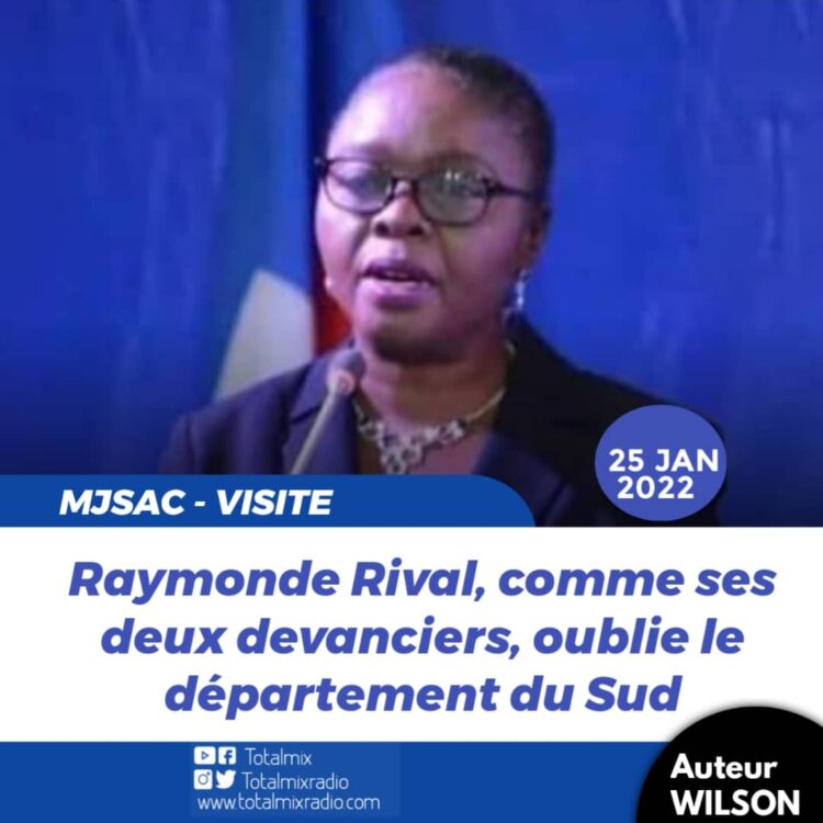 SPORT – SOCIÉTÉ : QU’ATTEND RAYMONDE RIVAL POUR VISITER LE SUD ?