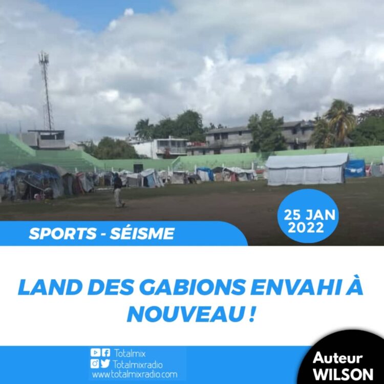 SPORT – SOCIÉTÉ : LE LAND DES GABIONS ENVAHIS À NOUVEAU