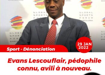 SPORT – DÉNONCIATION : EVANS LESCOUFLAIR, PÉDOPHILE CONNU, AVILI À NOUVEAU