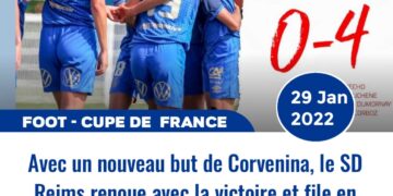 FOOT – COUPE DE FRANCE : AVEC UN BUT DE CORVENTINA, LE SDR A VALIDÉ SON BILLET POUR LES QUARTS