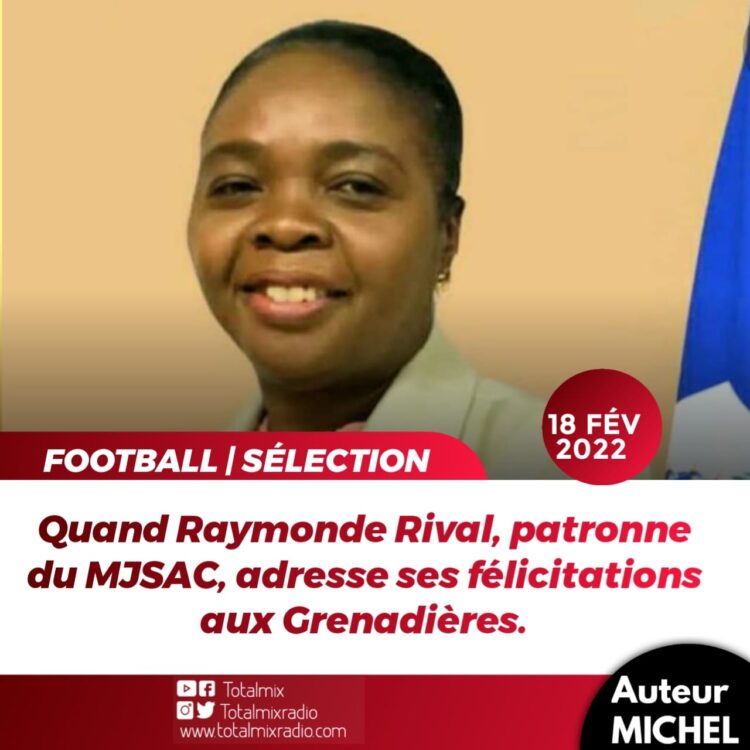 CDM 2023 : LA MINISTRE LOUE LA PRESTATION DES GRENADIÈRES