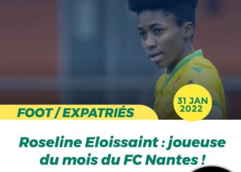 FOOT – DISTINCTION : LE JOLI DOUBLÉ DE ROSELINE ELOISSAINT