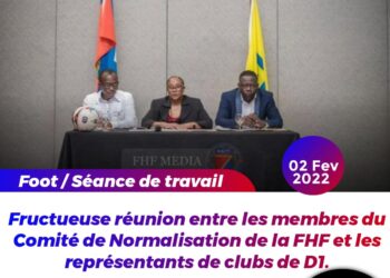 FHF/ RÉUNION DE TRAVAIL :  LES CLUBS RÉFRACTAIRES PRÉSENTS, LES MEMBRES DU CN AFFICHENT LEURS SATISFACTIONS