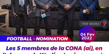 FOOT – NOMINATION : UNE COMMISSION DE 5 MEMBRES NOMMÉS PAR LE CN POUR DIRIGER LA CONA