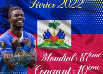 FOOT/ CLASSEMENT FIFA : HAÏTI À LA 87E PLACE MONDIALE