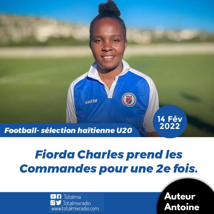 SÉLECTION U20/ NOMINATION : FIORDA CHARLES DE RETOUR AUX AFFAIRES