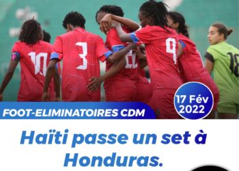 FOOT-ÉLIMINATOIRES CDM: HAÏTI NE FAIT QU&rsquo;UNE BOUCHÉE D&rsquo;HONDURAS