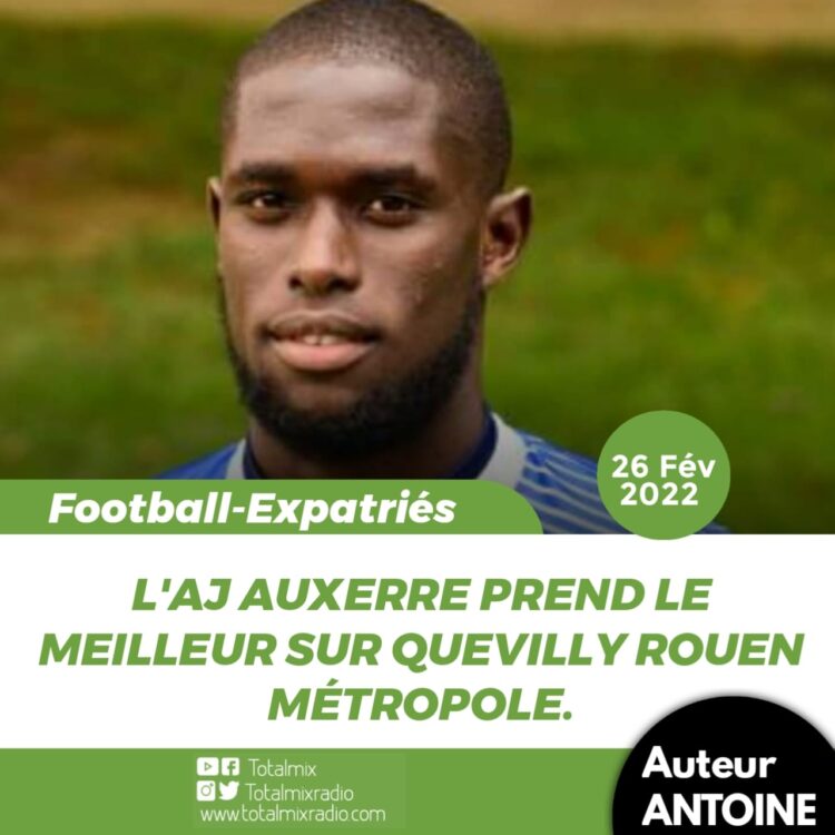 FOOT/ EXPATRIÉS : L’AJ AUXERRE D’ARCUS CARLENS REMPORTE LE DUEL FACE À QRM DU TRIO HAÏTIEN
