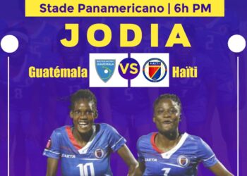 CDM U20 : HAÏTI – GUATEMALA, FIORDA CHARLES FIXE SON OBJECTIF
