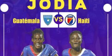 CDM U20 : HAÏTI – GUATEMALA, FIORDA CHARLES FIXE SON OBJECTIF