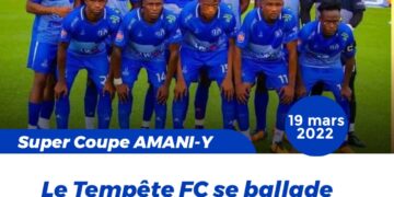 SUPER COUPE AMANI-Y : LE TEMPÊTE FC PULVÉRISE LE RACING FC DES GONAÏVES
