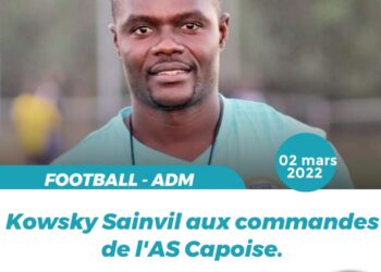 FOOT/ ADM : KOWSKY SAINVIL PREND LES RÊNES DE L&rsquo;AS CAPOISE