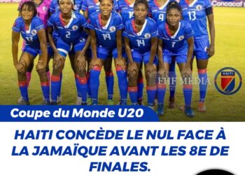 CDM U20 / COSTA RICA 2022 : PAS DE VAINQUEUR ENTRE HAÏTI ET JAMAÏQUE