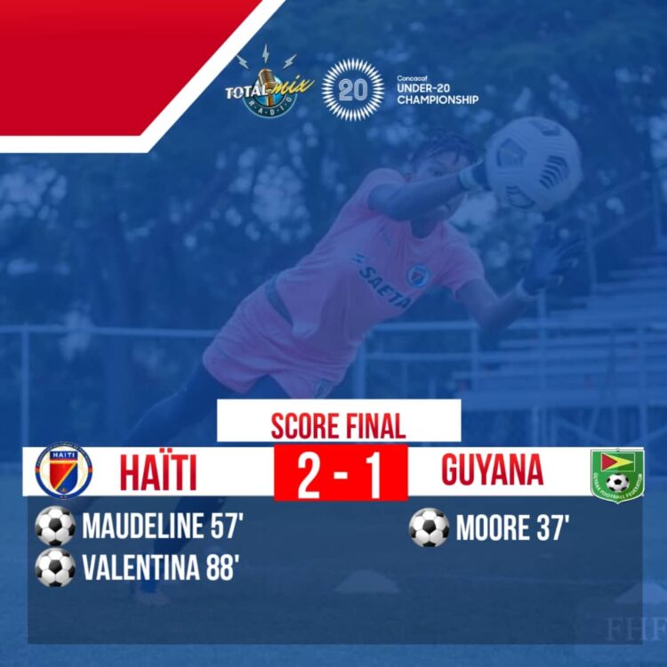 CONCACAF FÉMININ U20 : HAÏTI S’IMPOSE DIFFICILEMENT ET REJOINT LES USA EN QUART