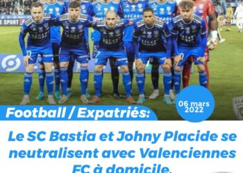 FOOT – EXPATRIÉS : JOHNY PLACIDE ET SC BASTIA ACCROCHÉS À DOMICILE