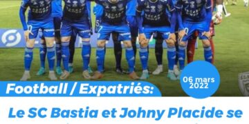 FOOT – EXPATRIÉS : JOHNY PLACIDE ET SC BASTIA ACCROCHÉS À DOMICILE