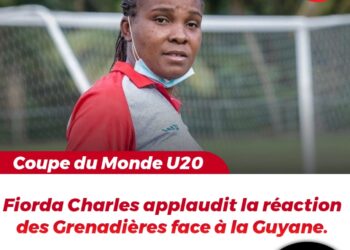 CF- CONCACAF U20 : FIORDA CHARLES JUGE SON ÉQUIPE FACE À GUYANA