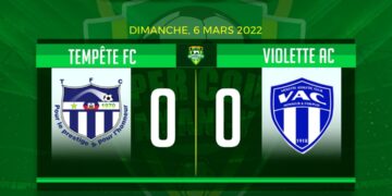 SUPER COUPE AMANI-Y : TEMPÊTE FC ET VIOLETTE AC SE QUITTENT SUR UN NUL
