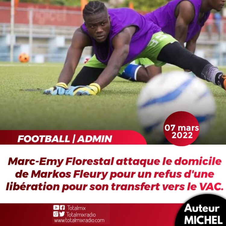 FOOT – ADM : MARC-EMY FLORESTAL DÉRAPE ET CAUSE DE NOMBREUX DÉGÂTS