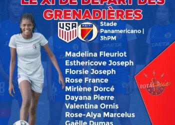 HAITI – USA : LE XI DE DÉPART DES GRENADIÈRES DÉVOILÉ