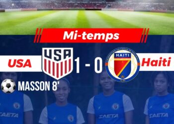CDM-U20/COSTA RICA 2022 : HAÏTI VS USA, 0-1 À LA MI-TEMPS