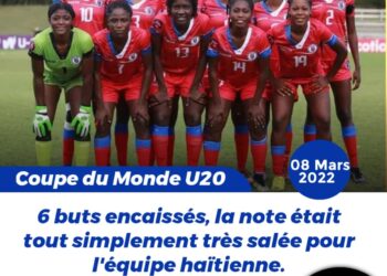 CHAMP U20 CONCACAF : HAÏTI QUITTE LA COMPÉTITION APRÈS AVOIR PRIS UNE RACLÉE