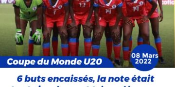 CHAMP U20 CONCACAF : HAÏTI QUITTE LA COMPÉTITION APRÈS AVOIR PRIS UNE RACLÉE