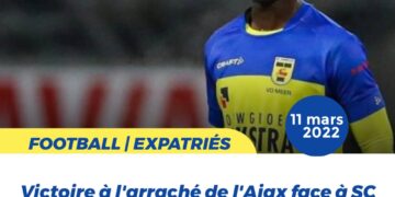 FOOT/ EXPATRIÉS : SC CAMBUUR DE VAN DER MEER TOMBE FACE À AJAX