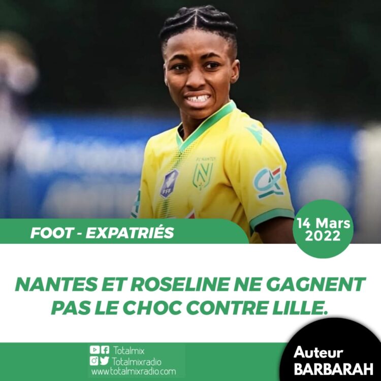 FOOT – EXPATRIÉS : NANTES FAIT NUL CONTRE LILLE ET CONSERVE LE LEADERSHIP DU GROUPE A