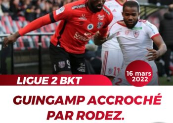 FOOT/ EXPATRIÉS : RODEZ SAUVE UN NUL FACE À L’ EA-GUINGAMP