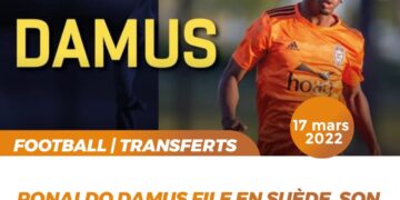 FOOT/TRANSFERT : RONALDO DAMUS REJOINT GIF SUNSDVALL EN SUÈDE