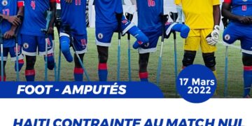 FOOT – AMPUTÉS : HAÏTI TENUE EN ÉCHEC PAR LE COSTA RICA