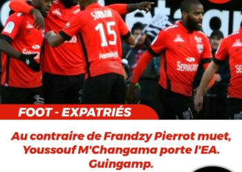 FOOT/EXPATRIÉS : GUINGAMP RENOUE AVEC LA VICTOIRE APRÈS LE NUL FACE À QRM