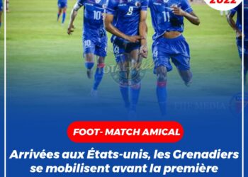 FOOT/MATCH AMICAL : LES GRENADIERS SUR LE SOL AMÉRICAIN