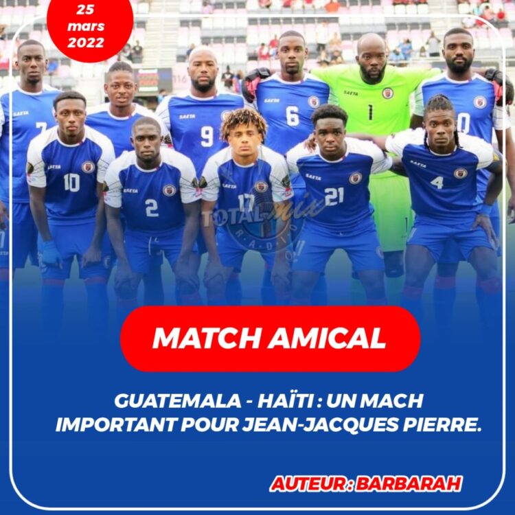 GUATEMALA – HAÏTI : 18 GRENADIERS DISPONIBLES POUR JEAN-JACQUES PIERRE