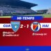 MATCH AMICAL : HAITI VS GUATÉMALA, (1-2) À LA MI-TEMPS