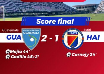 MATCH AMICAL : HAITI VS GUATÉMALA, (1-2) À LA MI-TEMPS