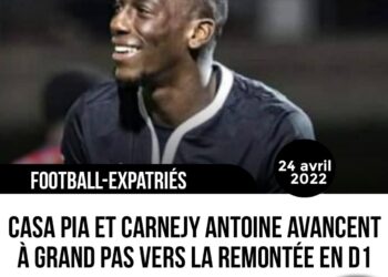 FOOT/EXPATRIÉS : CASA PIA ET CARNEJY ÉCRASENT CF ESTRELA DA AMADORA