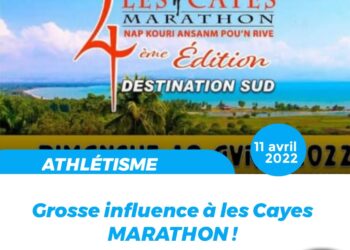 ATHLÉTISME : DÉSIRIN ANDELSON ET JÉSUMÈNE COLIN, NOUVEAUX CHAMPIONS « LES CAYES MARATHON »