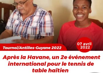 TENNIS DE TABLE : 20E CHAMPIONNAT PONGISTE ANTILLES- GUYANE, HAÏTI Y SERA 