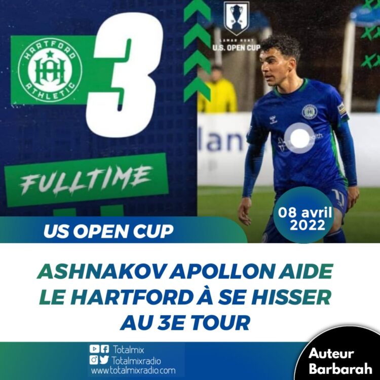 US OPEN CUP : ASHKANOV ET HARTFORD QUALIFIÉS